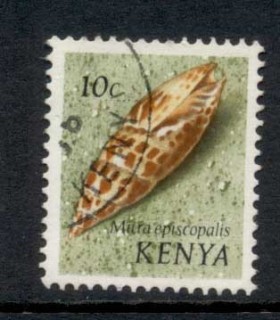 Kenya-1971-Pictorial-Seashells-10c-FU