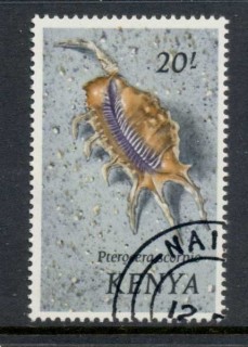 Kenya-1971-Pictorial-Seashells-20-FU