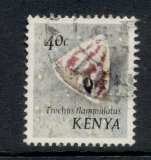 Kenya-1971-Pictorial-Seashells-40c-FU