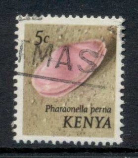 Kenya-1971-Pictorial-Seashells-5c-FU