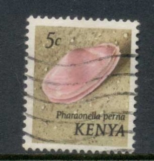 Kenya-1971-Pictorials-Shells-5c-FU