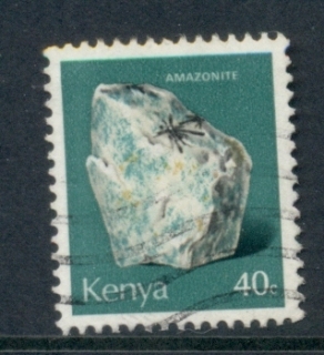 Kenya-1977-Pictorials-Minerals-found-in-Kenya-40c-FU