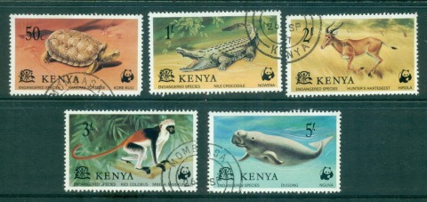 Kenya-1977-WWF-Endangered-Species-FU-Lot55356