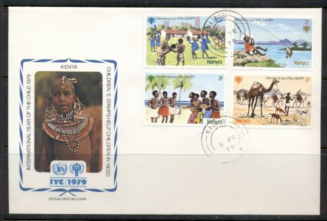 Kenya-1979-IYC-International-year-of-the-Child-FDC