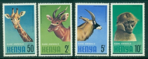 Kenya-1981-Endangered-Species-MUH