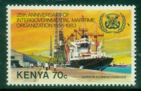 Kenya-1983-International-Maritime-Organisation-70c-MUH