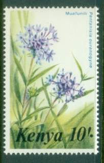 Kenya-1983-Pictorials-Flowers-10sh-Pentanisia-ourangoyne-MUH