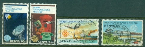 Kenya-1983-World-Communications-year-FU