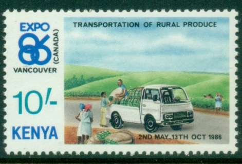 Kenya-1986-EXPO-Vancouver-10sh-MUH