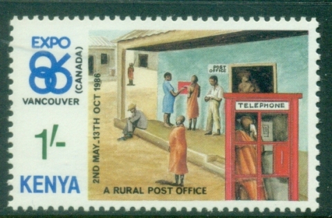 Kenya-1986-EXPO-Vancouver-1sh-MUH