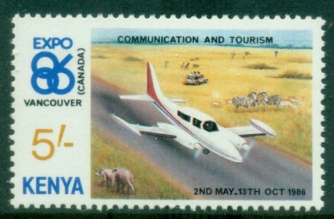 Kenya-1986-EXPO-Vancouver-5sh-MUH