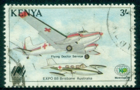 Kenya-1988-World-Expo-Brisbane-3sh-FU