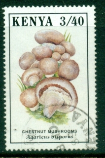 Kenya-1989-Fungi-Mushrooms-3sh40-FU