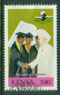 Kenya-1989-Jawaharlal-Neru-India-Independence-3sh-40-FU