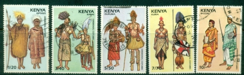 Kenya-1989-Traditional-Costumes-FU