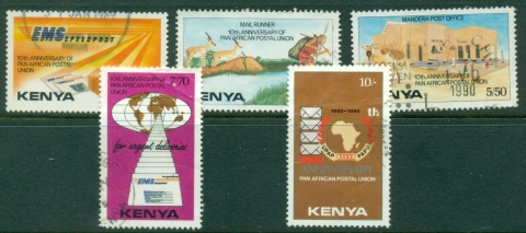 Kenya-1990-Pan-African-Postal-Union-10th-Anniversary-FU