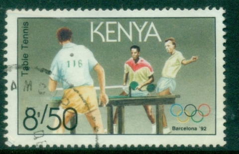 Kenya-1991-Summer-Olympics-Barcelona-8sh50-FU