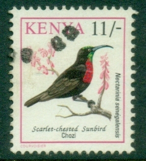 Kenya-1993-99-Pictorial-Birds-11sh-FU_2