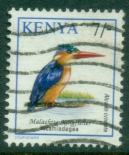 Kenya-1993-99-Pictorial-Birds-7sh-FU