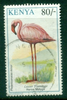 Kenya-1993-99-Pictorial-Birds-80sh-FU