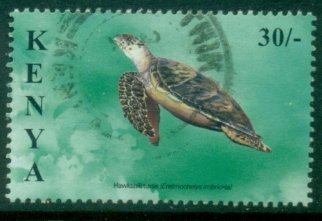 Kenya-2000-Marine-Life-Turtles-30sh-FU_1