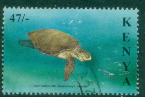 Kenya-2000-Marine-Life-Turtles-47sh-FU