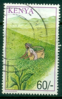 Kenya-2001-Pictorial-Crops-60sh-Tea-FU