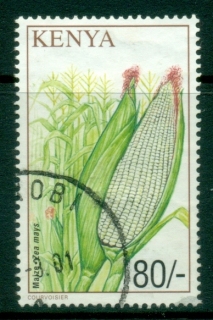 Kenya-2001-Pictorial-Crops-80sh-Corn-FU