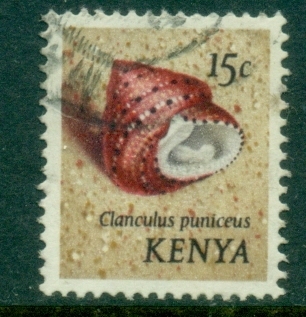 Kenya-1971-Pictorial-Shells-15c-FU
