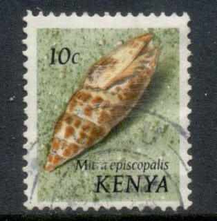 Kenya-1971-Pictorials-Shells-10c-FU