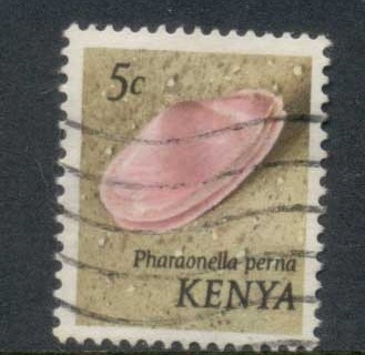 Kenya-1971-Pictorials-Shells-5c-FU