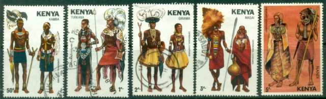 Kenya-1981-Ceremonial-Costumes-FU