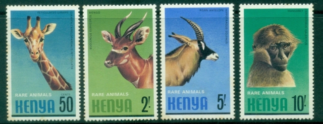 Kenya-1981-Endangered-Species-light-toned-perfs-MUH