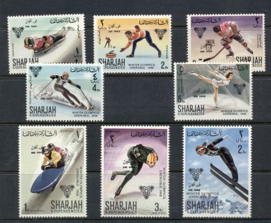 Khor-Fakkan-1968-Mi156-163-Winter-Olympics-Grenoble-MUH