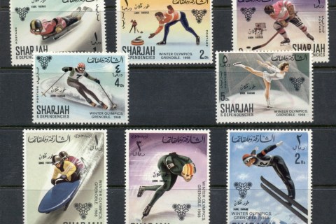 Khor-Fakkan-1968-Mi156-163-Winter-Olympics-Grenoble-MUH