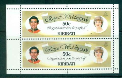 Kiribati-1981 Royal Wedding Charles & Diana