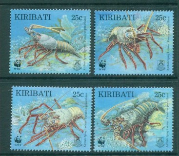 Kiribati-1998 WWF Pronghorn Spiny Lobster