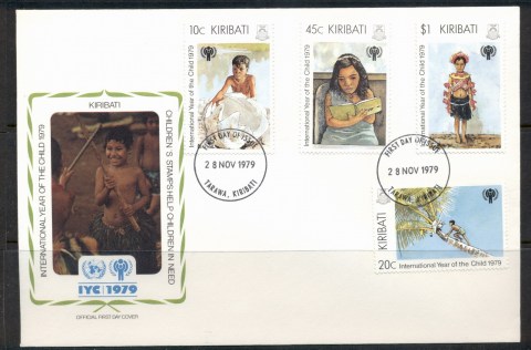 Kiribati-1979-IYC-International-year-of-the-Child-FDC