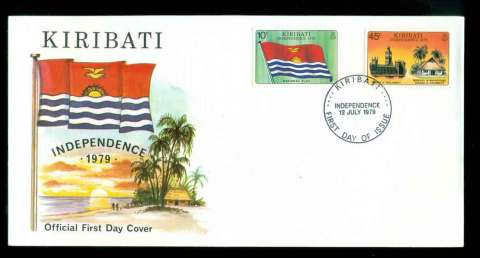 Kiribati-1979-Independence-FDC-lot51526