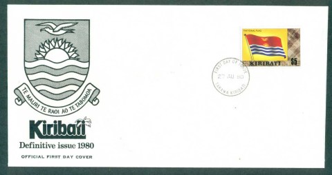 Kiribati-1980-Definitive-5-FDC-lot70924