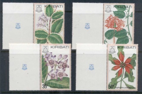 Kiribati-1980-Flowers-MUH