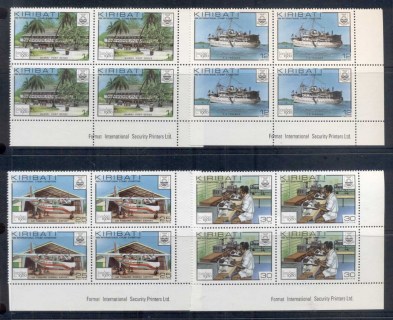 Kiribati-1980-London-80-Stamp-Ex-Blk4-MUH