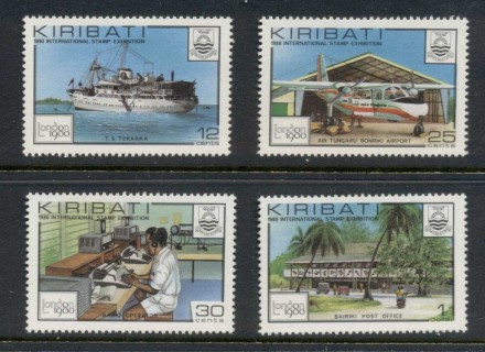 Kiribati-1980-London-80-Stamp-Ex-MUH