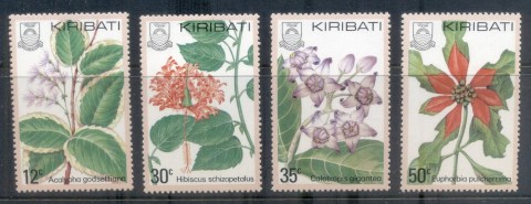 Kiribati-1981-Flowering-Shrubs-MUH