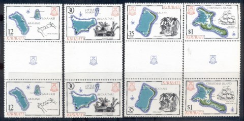 Kiribati-1981-Islands-gutter-pr-MUH