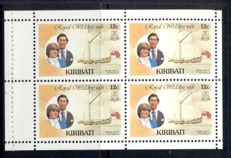 Kiribati-1981-Royal-Wedding-Charles-Diana-12c-booklet-pane-MUH