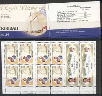 Kiribati-1981-Royal-Wedding-Charles-Diana-exploded-booklet-MUH