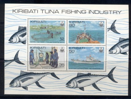 Kiribati-1981-Tuna-Fishing-Industry-MS-MUH