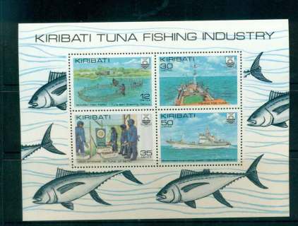 Kiribati-1981-Tuna-Fishing-MS-MUH-lot52015