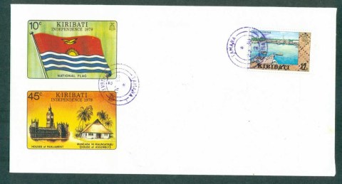 Kiribati-1982-Definitive-12c-FDC-lot70927